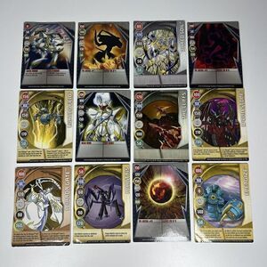 Bakugan Cards (LOT 12) Vintage Magnetic Ability Cards Battle Brawlers +